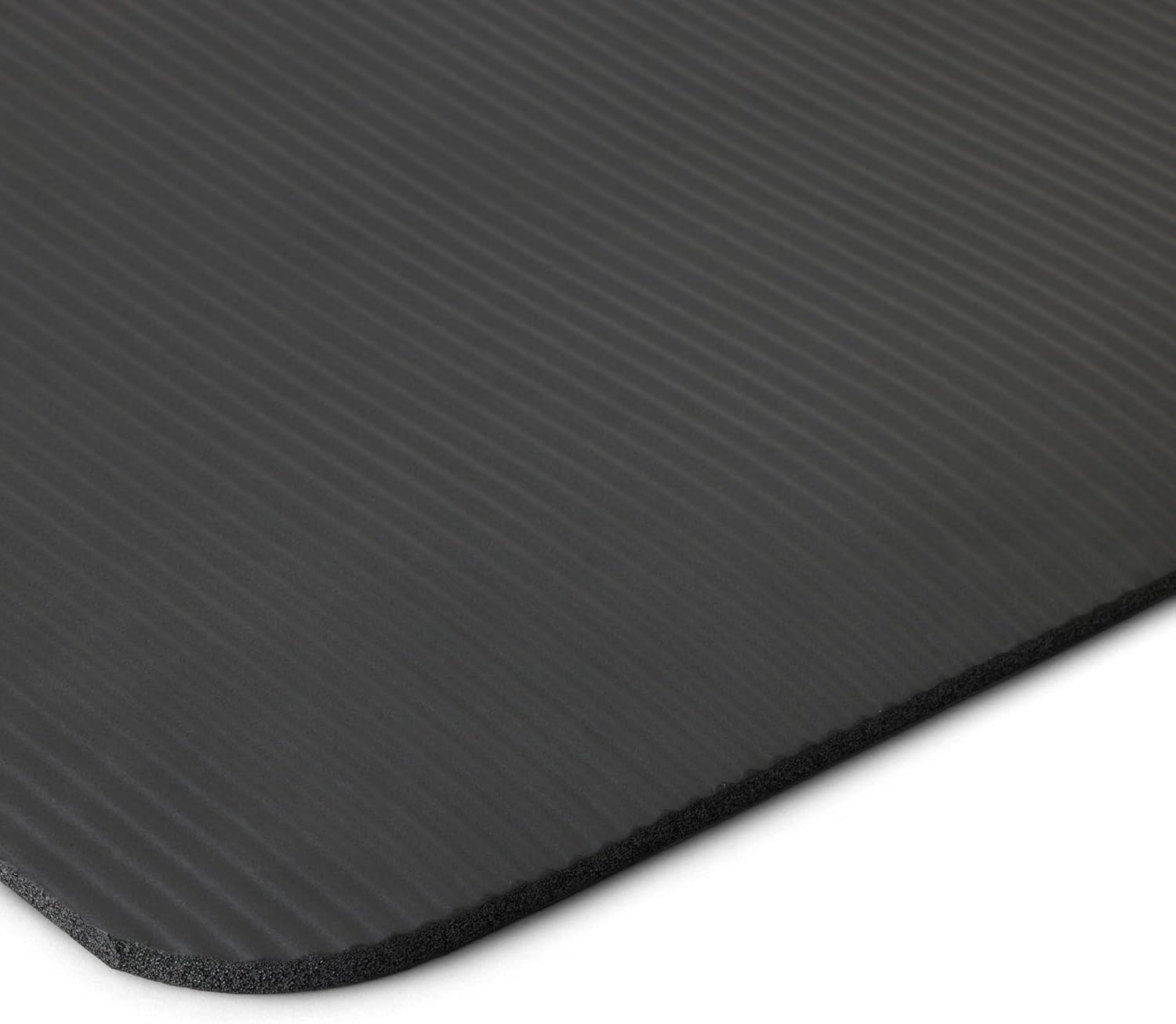 Amazon Basics Yoga Mat — Extra thick, cushy floor mat in Black for