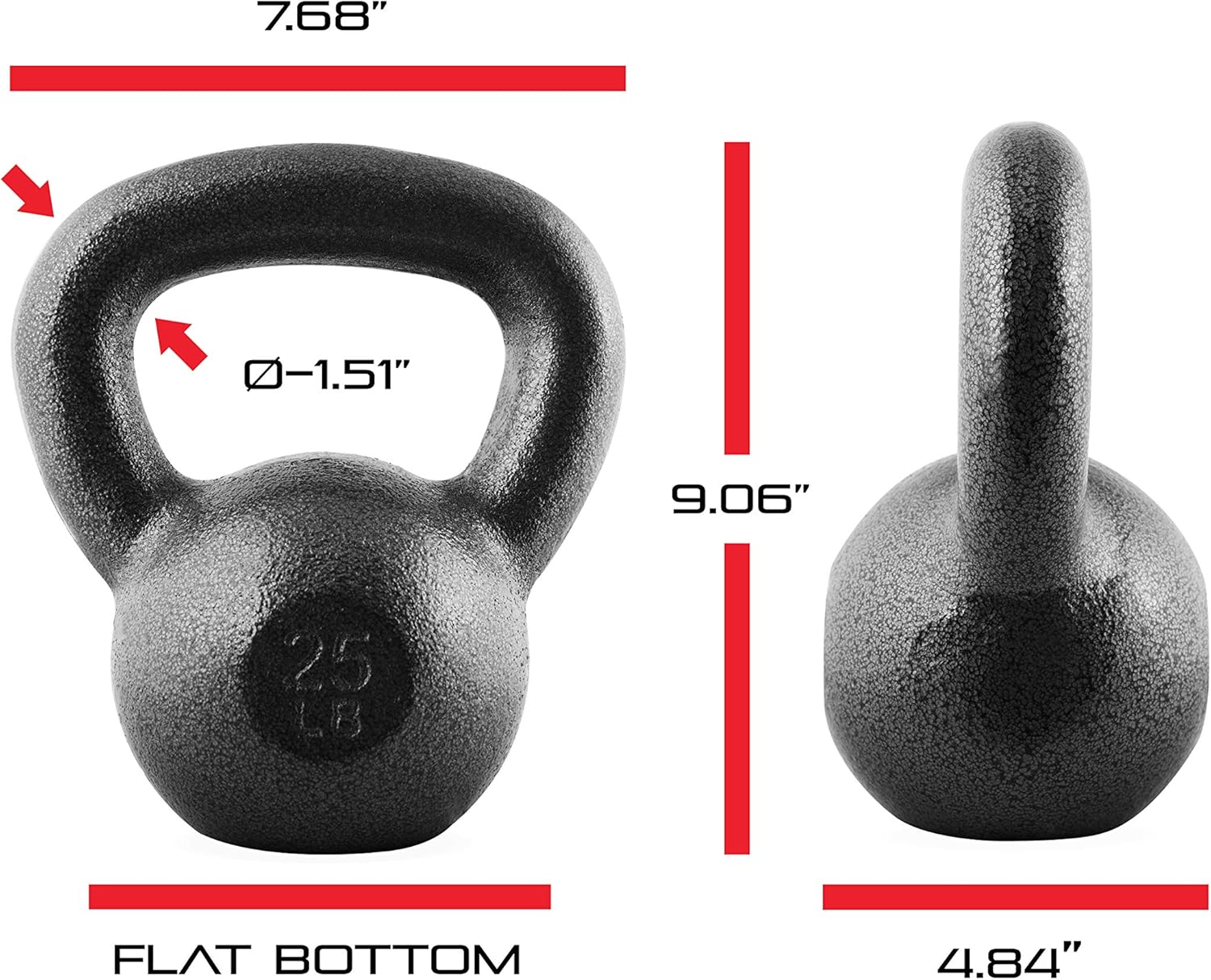 CAP Barbell Cast Iron Kettlebell — Perfect addition to any home gym