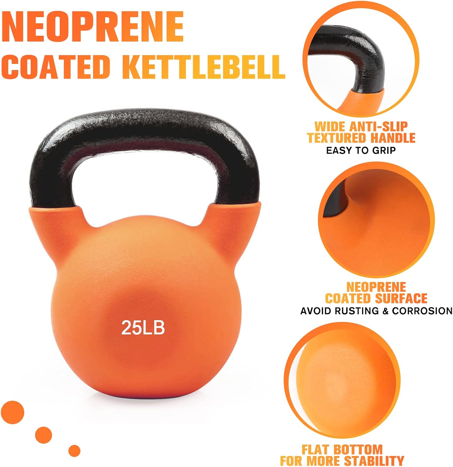 RitFit Neoprene Kettlebell Set — Built to last
