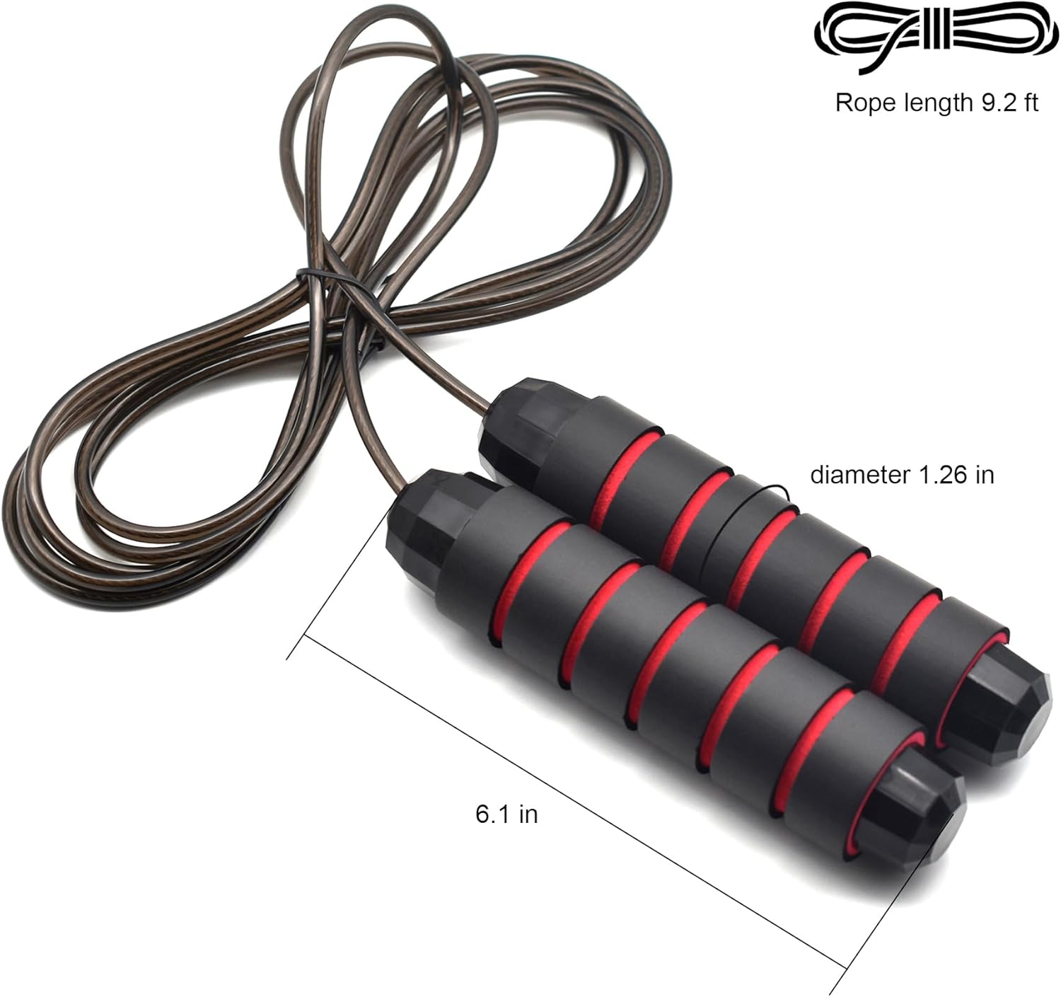 Boomiboo Adjustable Jump Rope — Durable & Tangle-Free