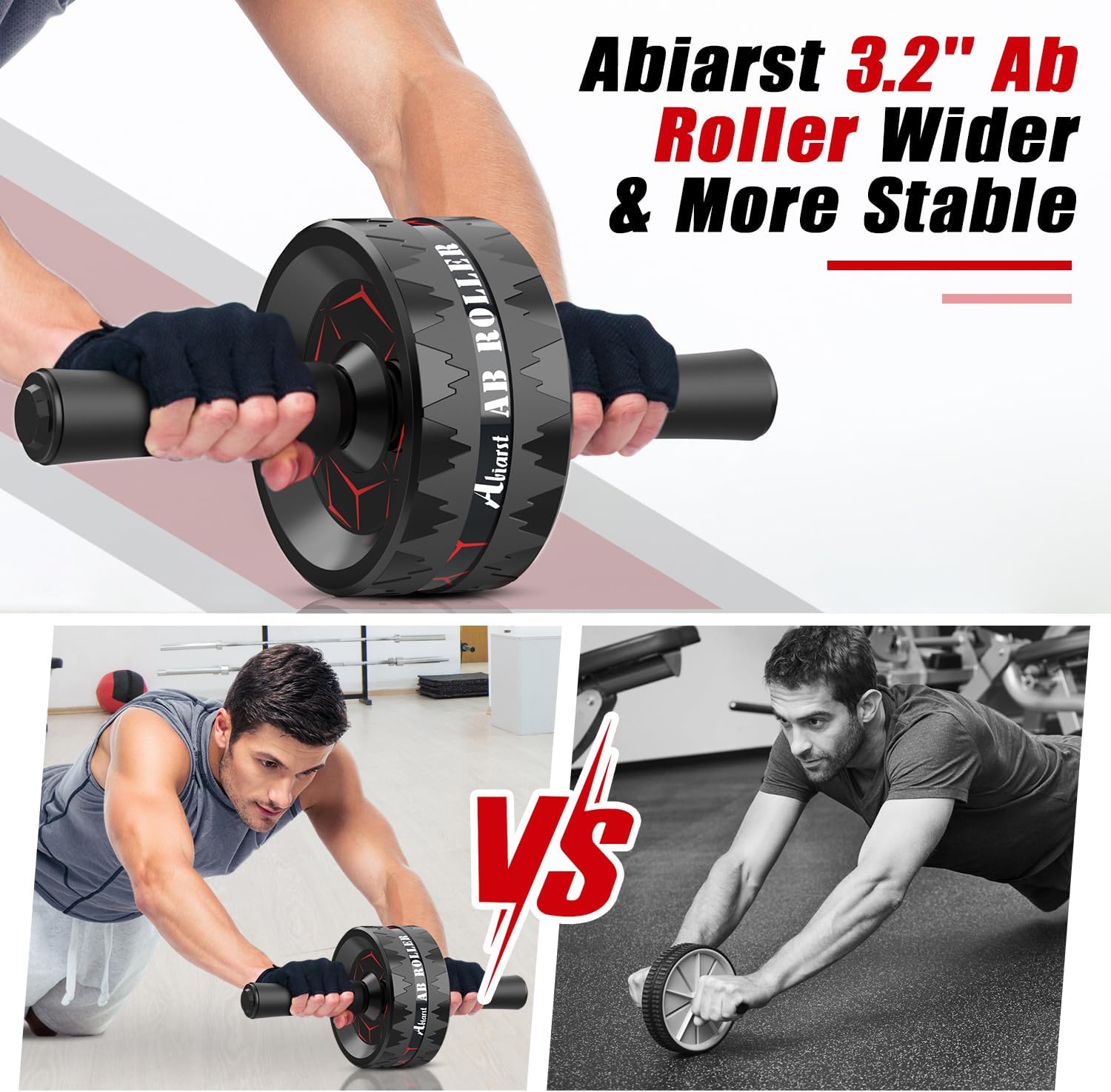 Abiarst Ab Roller Wheel — Ultra-Wide Ab Wheel
