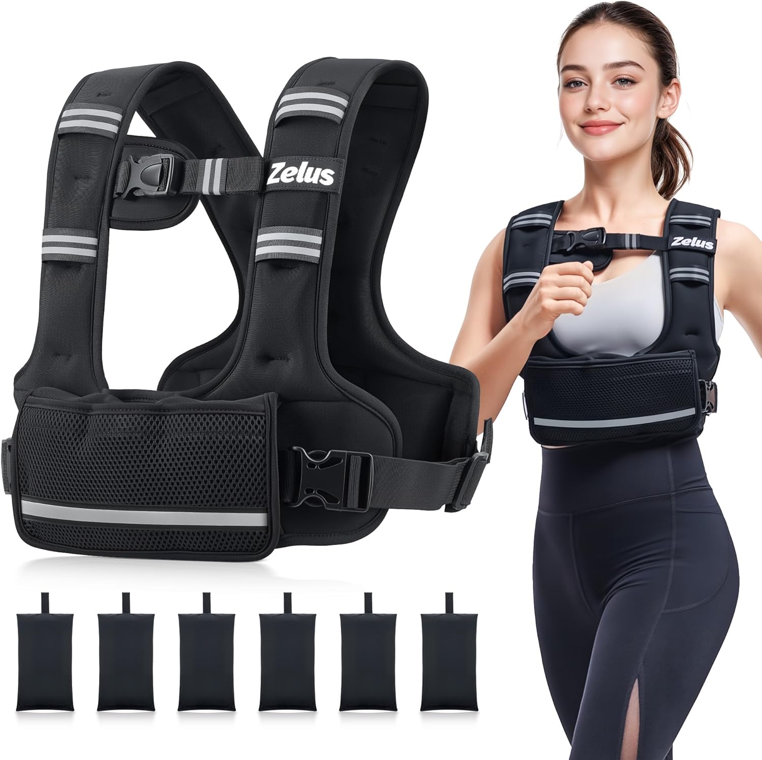 ZELUS Weighted Vest (Unisex)
