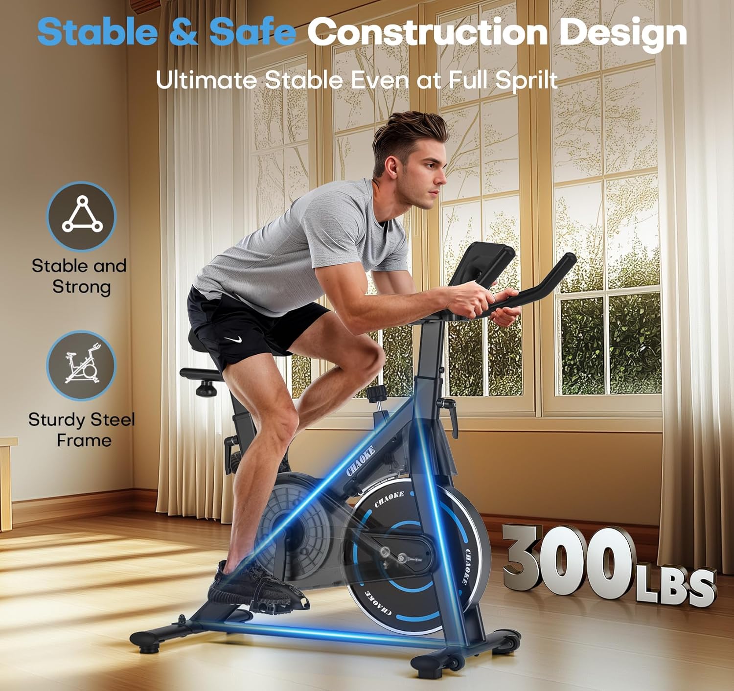 CHAOKE Magnetic Exercise Bike — Why Choose CHAOKE?