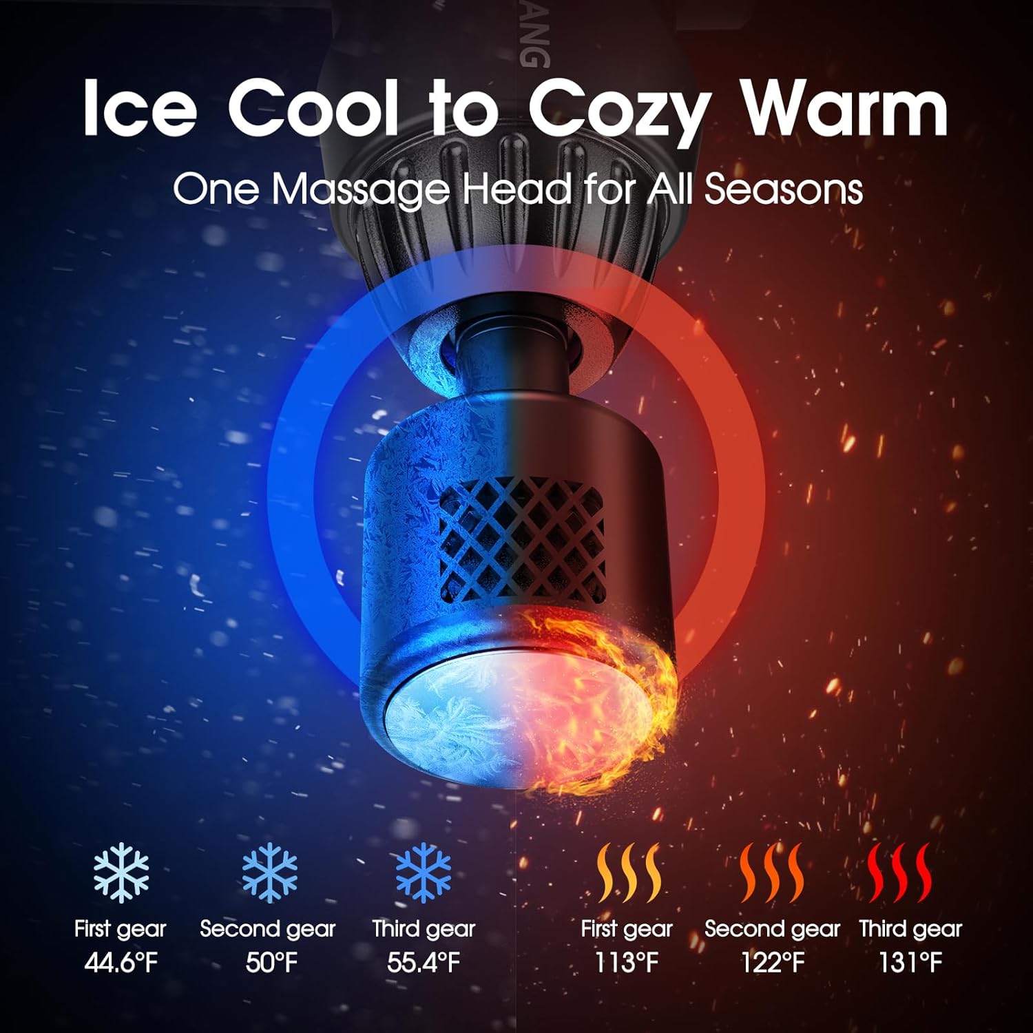 AERLANG Massage Gun (Heat & Cold) — Next-Generation Hot and Cold Massage Gun