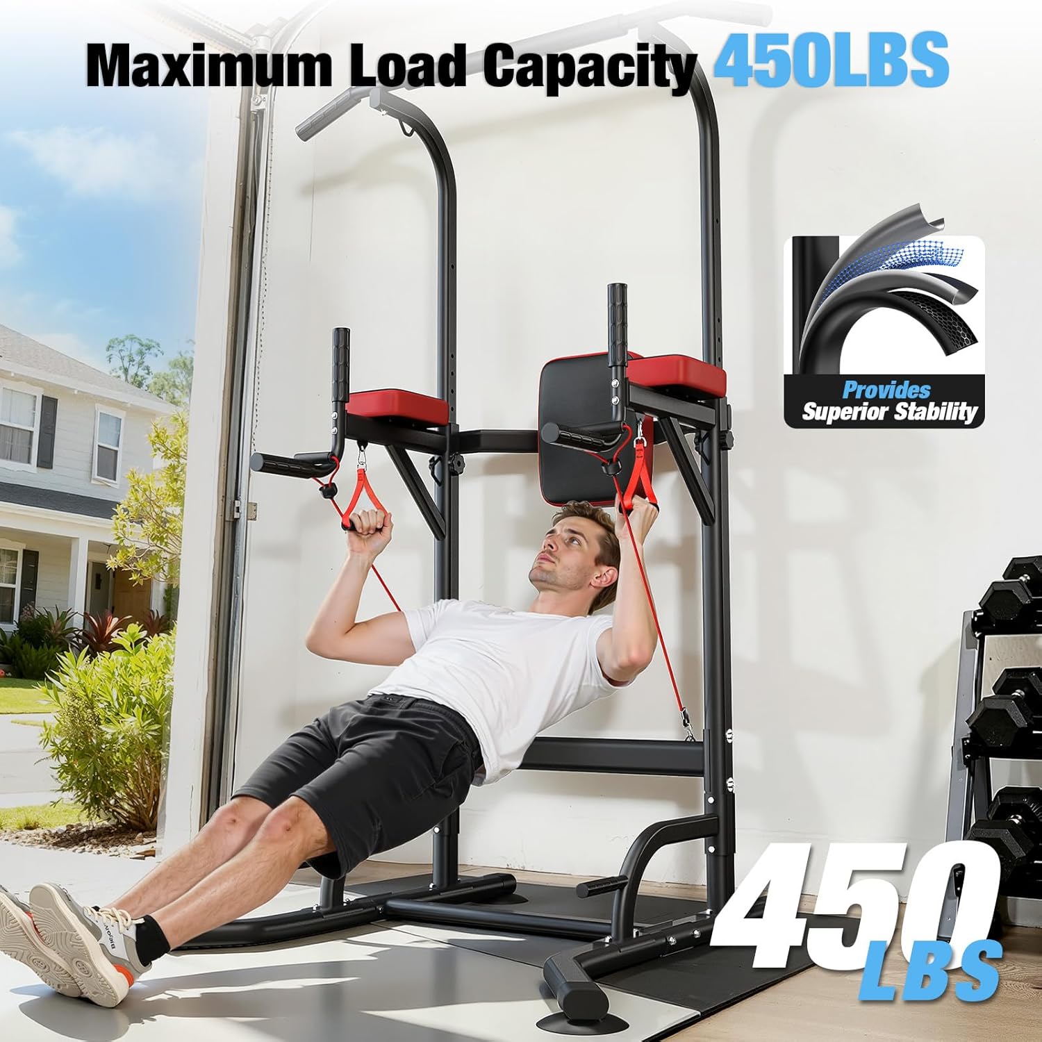 Dskeuzeew Power Tower — Quick & Easy Setup