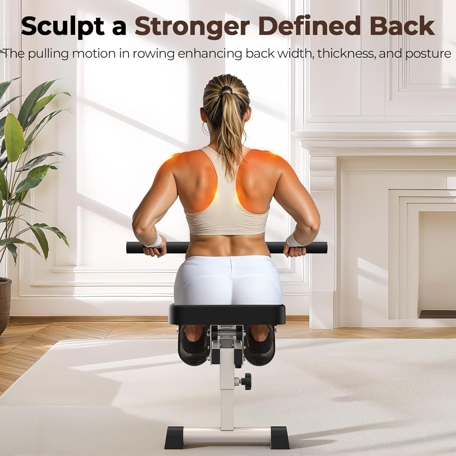 FEIERDUN Hydraulic Rowing Machine — Full Body Workout
