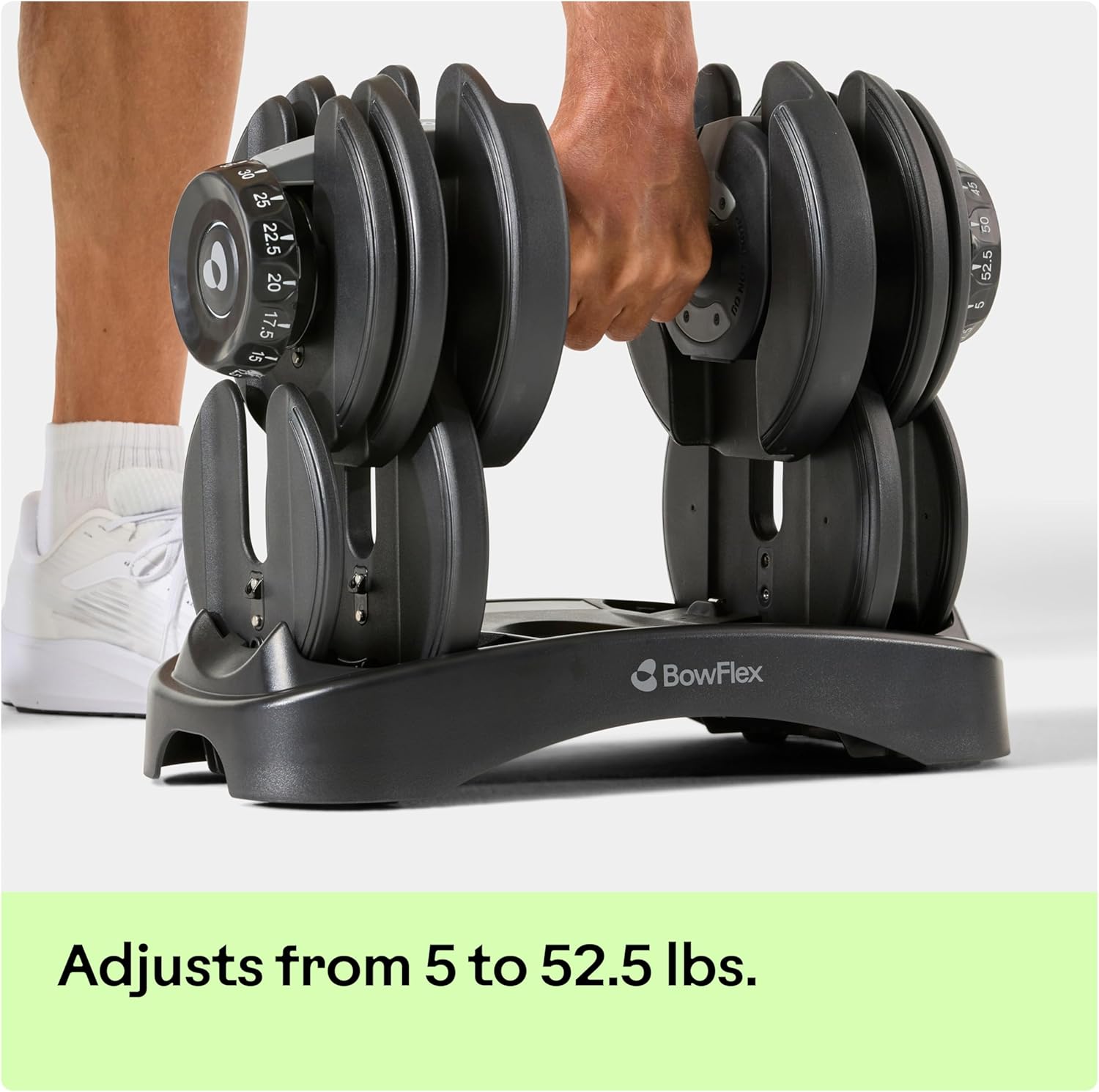 Bowflex SelectTech 552 V2 — Quick Adjustment Dials